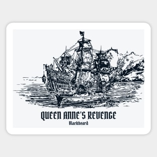 Queen Anne's Revenge - Blackbeard Sticker
